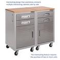 thumbnail image 12 of Seville Classics UltraHD Interlocking 2-Drawer Rolling Storage Cabinet, 20"W x 18"D x 34.5”H, 12 of 17
