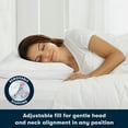 thumbnail image 5 of Serta 2-Pack Cooling Gel Memory Foam Bed Pillow, 5 of 7