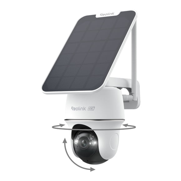 Reolink Argus B440 Wireless 4K 8MP Solar Pan Tilt Outdoor Security Camera
