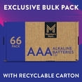 thumbnail image 4 of Member's Mark AAA Alkaline Batteries, 66-Pack, 4 of 6