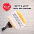 thumbnail image 9 of Venus MoistureGlide Women's Razor, 5 Blade, Handle + 10 Cartridges, 9 of 10