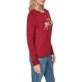 thumbnail image 2 of Nautica Women's Animal Sweater, 2 of 8