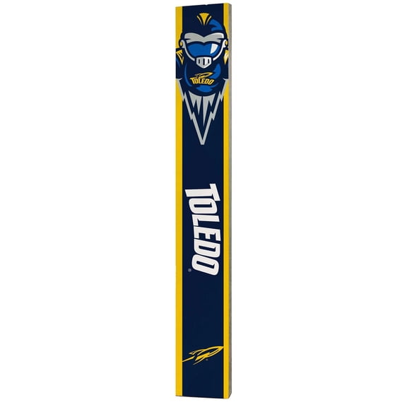 NCAA 8" x 60" Reversible Porch Greeter Sign