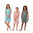 thumbnail image 1 of Member's Mark Girls 3-Pack Knit Dresses, 1 of 18