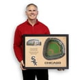 thumbnail image 4 of YouTheFan MLB 25-Layer Stadium View 3D Wall Art, 4 of 5