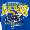 thumbnail image 4 of Los Angeles Rams Adult Crewneck T-Shirt, 4 of 5