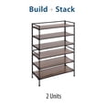 thumbnail image 13 of Seville Classics 3-Tier Resin Slat Shoe Rack, 26.5" W x 12.2" D x 19" H Assorted Colors, 13 of 22
