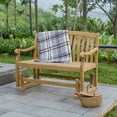 thumbnail image 1 of Member's Mark 4' Teak Glider Bench, 1 of 6