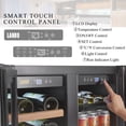 thumbnail image 8 of Lanbo 24 Inch 18 Bottle and 55 Can Wine and Beverage Refrigerator, 8 of 15