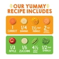 thumbnail image 2 of HappyTOT Organics Love My Veggies, Variety Pack, Stage 4 Pouch, 4.22 oz., 12 ct., 2 of 8