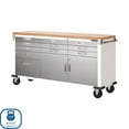 thumbnail image 3 of Seville Classics UltraHD 11 Drawer Rolling Workbench, 77" W x 20" D x 37.5" H, 3 of 18