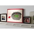 thumbnail image 2 of YouTheFan Wisconsin Badgers 17"x13" 3D 5 Layer Stadium View Wall Art, 2 of 5