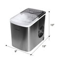 thumbnail image 3 of Frigidaire Stainless-Steel 26-lb. Bullet-Shaped Ice Maker, 3 of 6