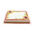 thumbnail image 1 of Sunflower Half Sheet Cake, 1 of 1