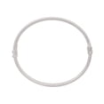 thumbnail image 3 of Italian Diamond Cut Satin Finish Matte Bangle in Sterling Silver, 3 of 8