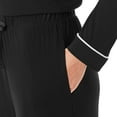 thumbnail image 5 of DreamMark Women's 2-Piece Notch Collar Pajama Set, 5 of 11