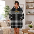 thumbnail image 4 of Pegasus Sports Jacksonville Jaguars Wearable Sherpa Throw, 4 of 7