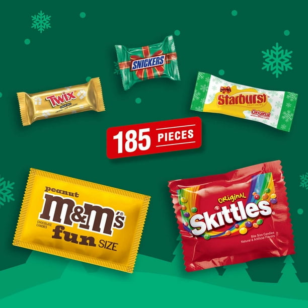 Mars Christmas Variety Pack Candy, 185 pcs. - Samsclub.com