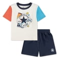 thumbnail image 4 of Converse Toddler Boys 2-Piece Tee and Shorts Set, 4 of 7