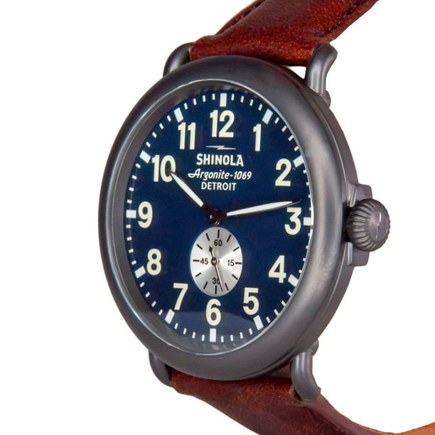 Shinola Runwell Quartz Leather Watch, 47mm - Samsclub.com