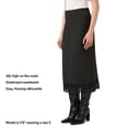 thumbnail image 9 of Edited by Maren Morris Women's Maxi Slip Skirt, 9 of 11