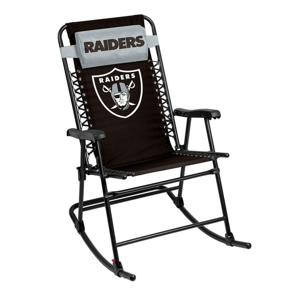 Logo Brands Las Vegas Raiders Bungee Rocker