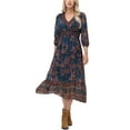 thumbnail image 5 of Frye Women's Long Sleeve Maxi Dress, 5 of 6