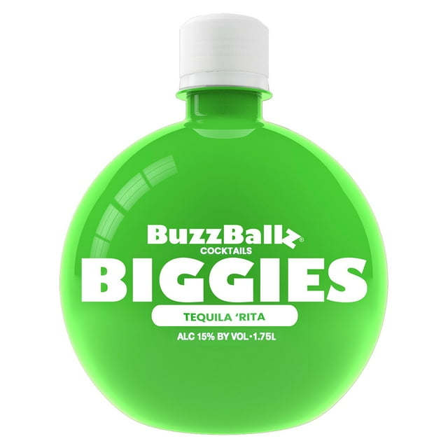 BuzzBallz Biggies Tequila 'Rita Cocktail, 1.75 L
