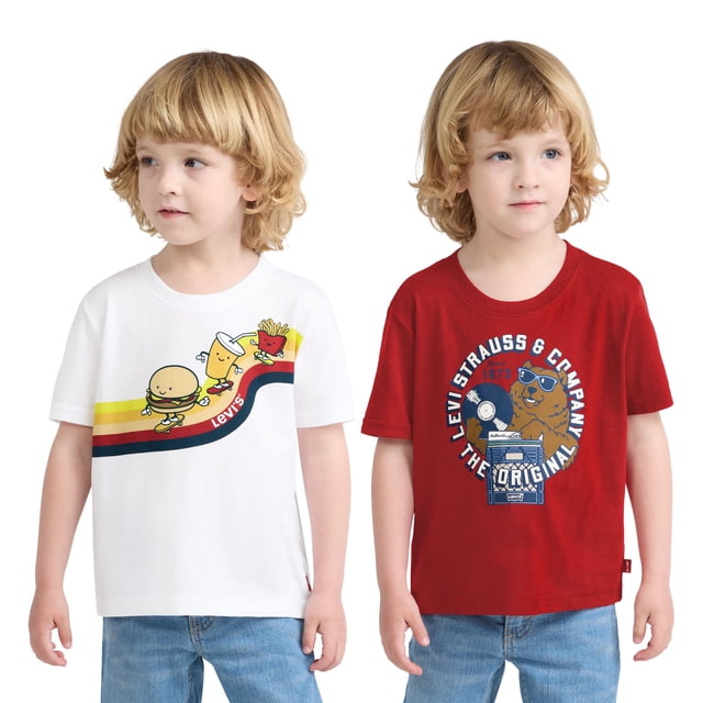 Levi's® Boys 2-Pack Littles Graphic Tee