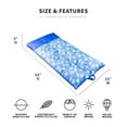 thumbnail image 2 of Big Joe Double-Sided Maui Pool Float with Headrest, 2 of 6