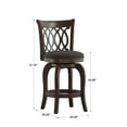 thumbnail image 4 of Marion 24" Scroll Back Swivel Stool, Assorted Colors, 4 of 4