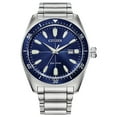 thumbnail image 1 of Citizen Stainless Steel Sport Casual Watch with Blue Dial, 43mm, 1 of 2