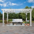 thumbnail image 2 of Range Steel Pergola with Trellis Roof & PowerPort, 2 of 13