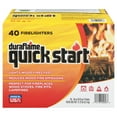 thumbnail image 1 of Duraflame Quick Start Wood Fire Starter, 40-Pack Case, 1 of 6
