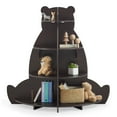 thumbnail image 2 of Delta Children Bear Shaped Bookcase, Brown, 2 of 9