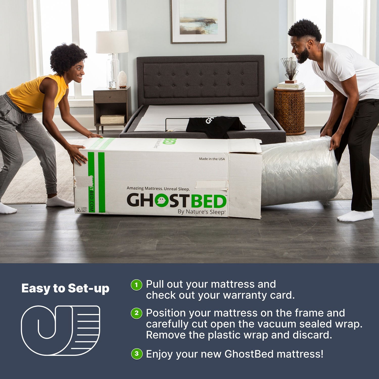 GhostBed Medium Hybrid Mattress - Samsclub.com