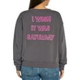 thumbnail image 3 of Wildfox Women's Graphic Crewneck Sweater, 3 of 8