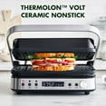 thumbnail image 2 of GreenPan 6-in-1 Stainless Steel Electric Grill and Griddle, 2 of 10