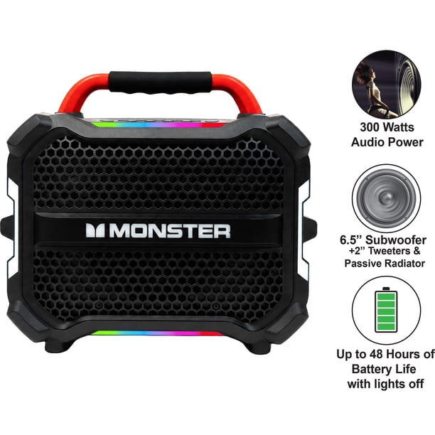 Introducing the Monster Bambox Portable Rugged Bluetooth Speaker