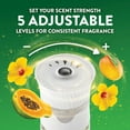 thumbnail image 8 of Air Wick Plug In Scented Oil Air Freshener, Hawaii Exotic Papaya & Hibiscus Flower, 2 warmers + 7 refills, 8 of 11