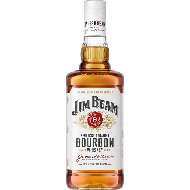 Jim Beam White Label Bourbon Whiskey (750 ml) - Samsclub.com