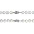 thumbnail image 5 of Freshwater Cultured Pearl Necklace and Bracelet Set in Sterling Silver, 5 of 7