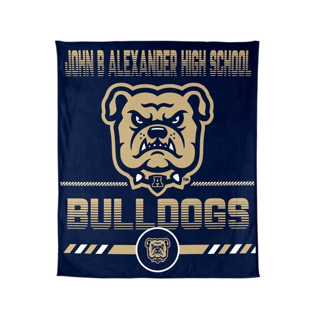 Logo Brands John B Alexander High School 60"x70" Super Plush Blanket