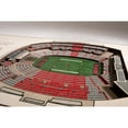thumbnail image 3 of YouTheFan Texas Tech Red Raiders 17"x13" 3D 5 Layer Stadium View Wall Art, 3 of 5