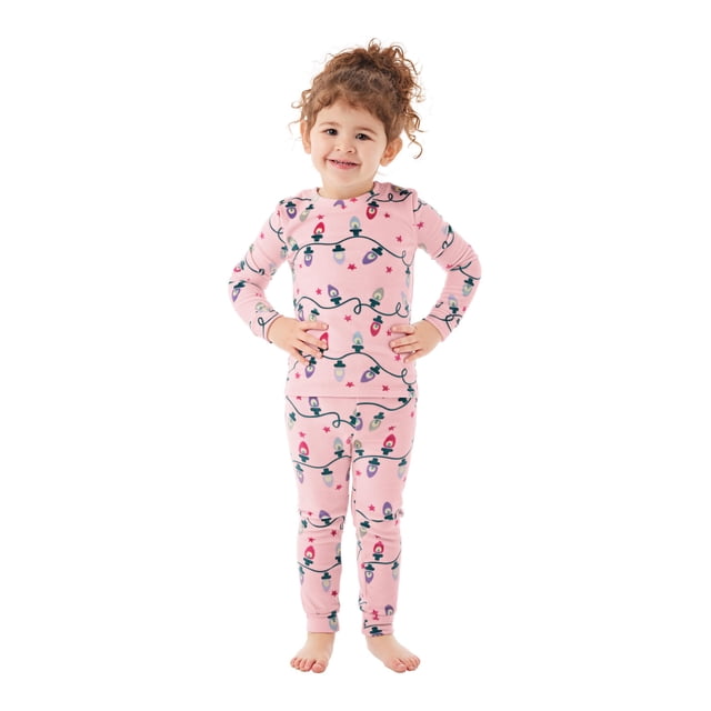 Member's Mark Toddler 2-Piece Holiday Pajamas