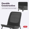 thumbnail image 5 of Keter Rio Resin Outdoor Wicker Patio Furniture Set, 3pc, 5 of 11
