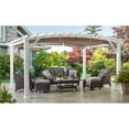 thumbnail image 1 of Member's Mark 12' x 16' Galvanized Steel Pergola White, 1 of 7