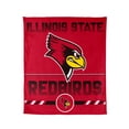 thumbnail image 1 of Logo Brands Illinois State Redbirds 60"x70" Super Plush Blanket, 1 of 7