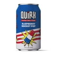 thumbnail image 1 of Quirk Raspberry Rocket Pop Hard Seltzer, 12 fl. oz. can, 24 pk., 1 of 1