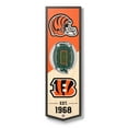 thumbnail image 1 of YouTheFan NFL 6" x 19" 3D Stadium View Banner, 1 of 6